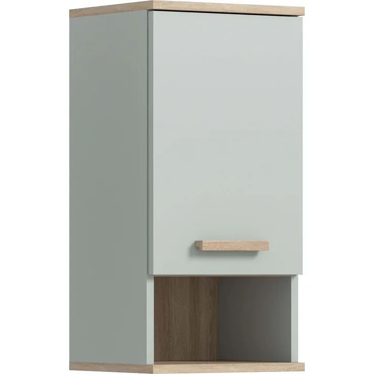 Hängeschrank (B/H/T: 34x68x28 cm) in hellgrün