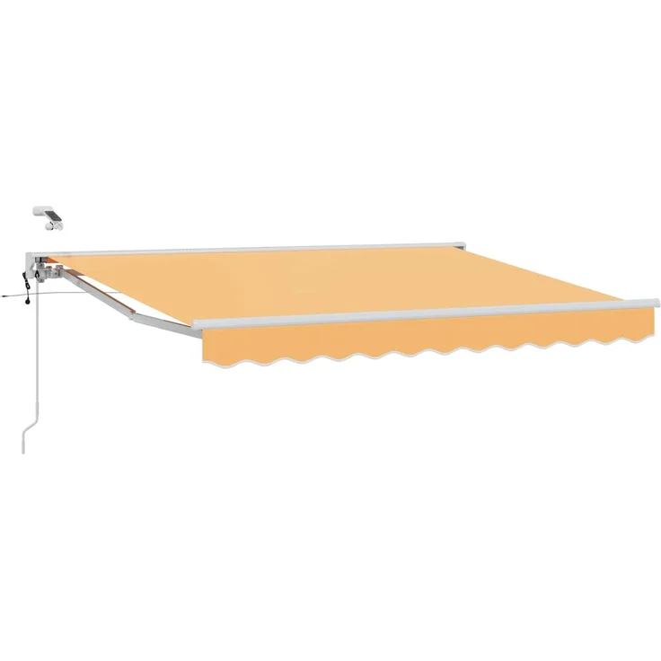 vidaXL Elektrische ausziehbare Markise Sand 4,5 x 3,5 m 3426310 – Bild 1