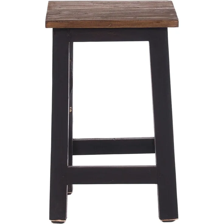 DESIGN DELIGHTS Hocker Sitzhocker MADERO, 48x30cm(HxB) Altholz Holzhocker, massivholz Hocker