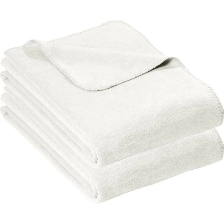 Wohndecke Wohndecke "Brescia" 2er-Pack, Erwin Müller, Baumwolle Uni – Bild 4