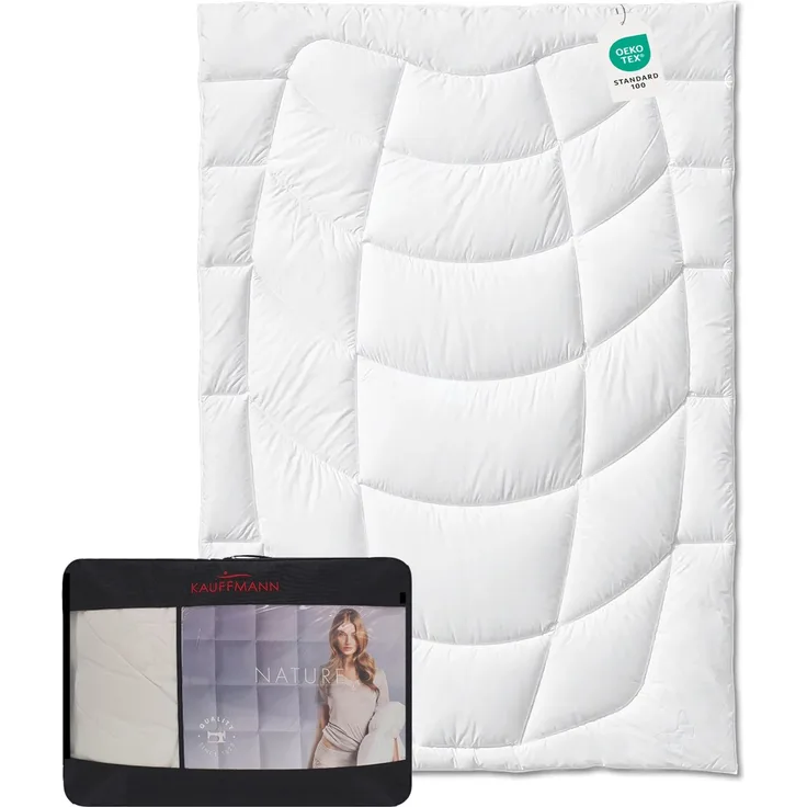 Sommerdecke 100% Tussah Wildseide Bettdecke Seide 135x200 waschbar