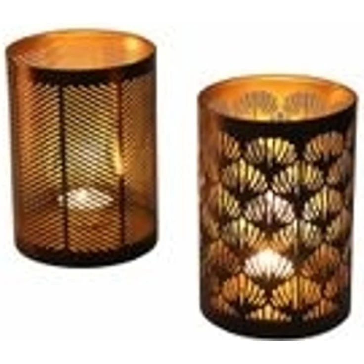 Orientalisches Windlicht Lucca 2er Set – Bild 2