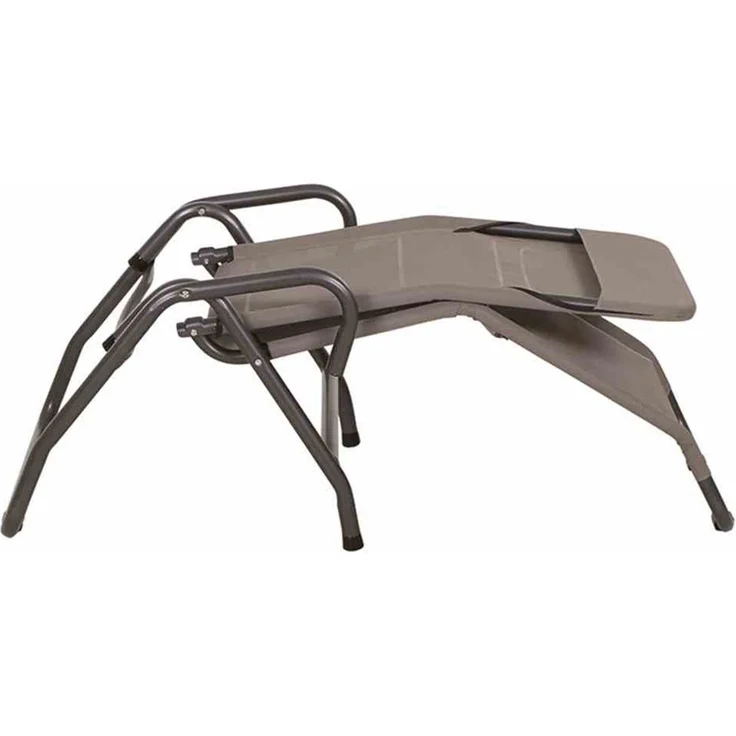 Siena Garden 'Bito' Kippliege, Stahl anthrazit & Textilbezug taupe, anthrazit/taupe, 139 x 72 x 118 cm – Bild 8