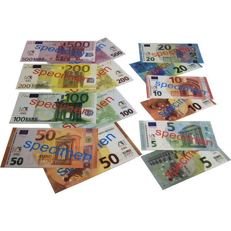 WISSNER aktiv lernen - Euro Spielgeld zum Rechnen 40 Banknoten