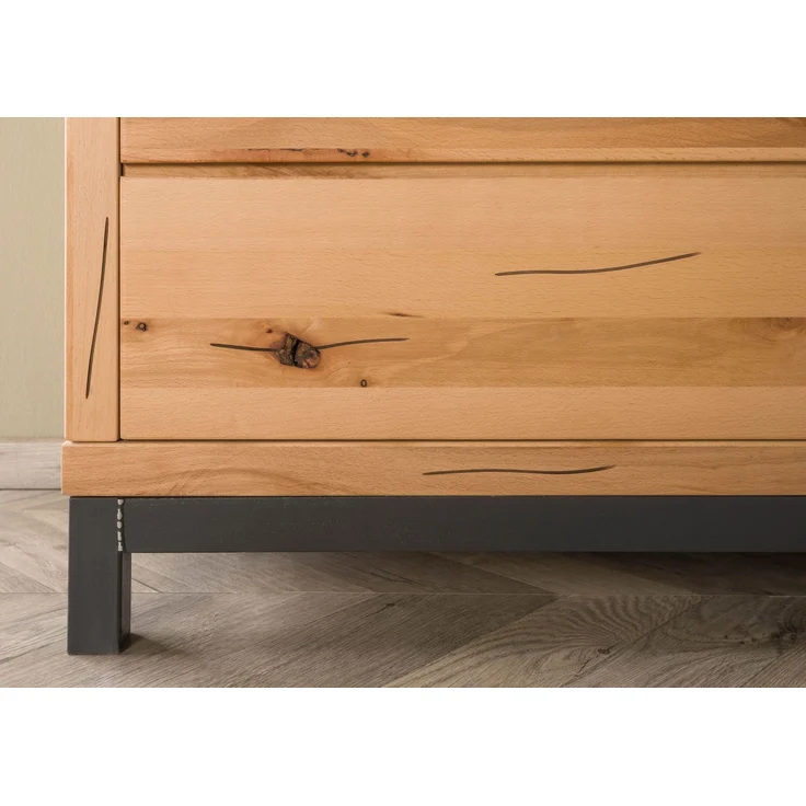 Sideboard Kernbuche 175 x 45 x 85 natur geölt VILLANDERS #109 – Bild 7