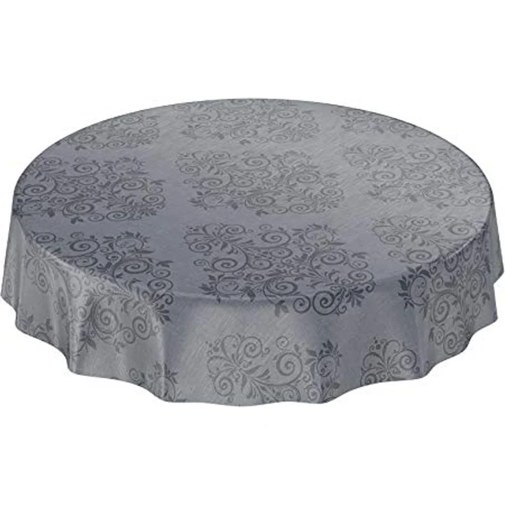 ANRO Tischdecke Wachstuchtischdecke abwaschbar auch für Garten (Einzelstück 1-tlg), Geprägt 140x100cm wasserabweisend – Bild 6