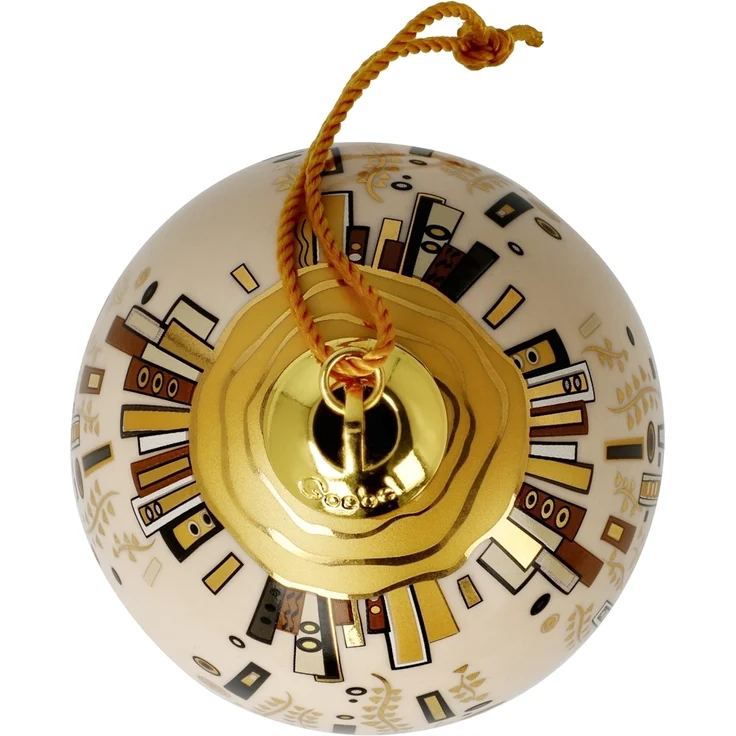 Goebel / Gustav Klimt -Ornamente,Kugel,7,5cm x 7,5cm x 7,5cm / Porzellan / 7,5cm x 7,5cm x 7,5cm – Bild 6