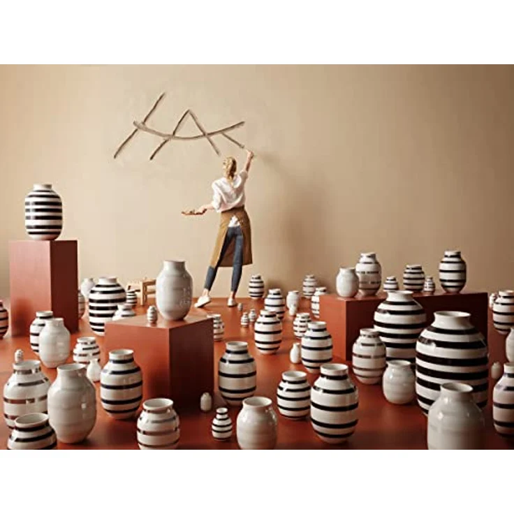Kähler Omaggio Vase 12,5 cm black – Bild 9
