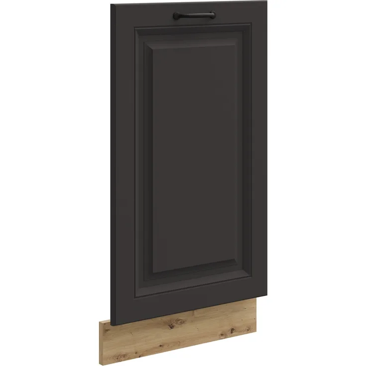 Frontblende für vollintegrierten Geschirrspüler 45 cm Stilo Grau + Eiche Artisan