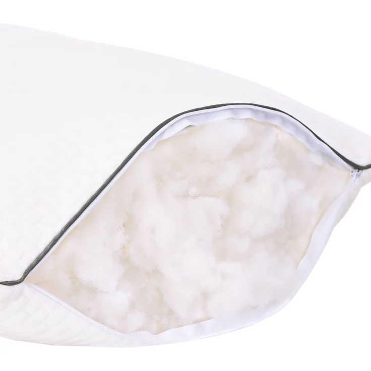 vidaXL Faserfüllung Weiß 18 kg Polyester 900284 – Bild 5