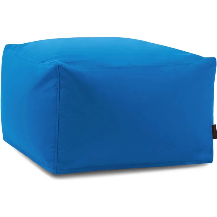 Sitzsack ‘Softbox‘, Bezugstoff - Colorin, 100% Olefin, Azure, 40x70x70 cm.