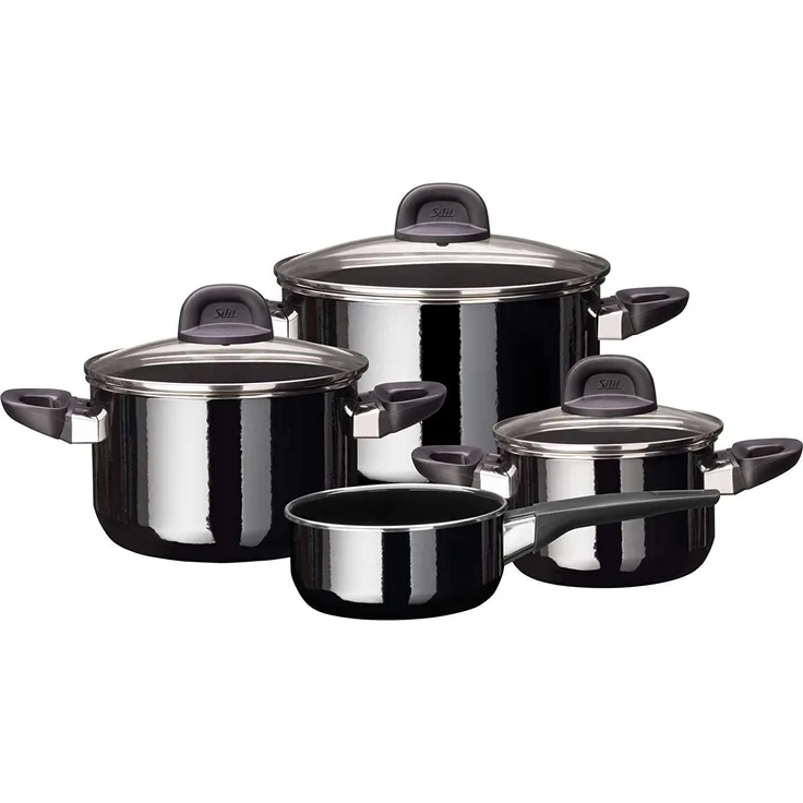 Silit Silit Silargan® Modesto Topf-Set 4-teilig, Black 3201017960