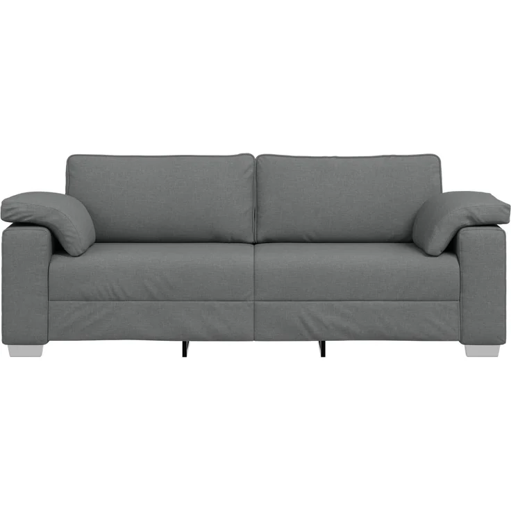 vidaXL 3-Sitzer-Sofa Dunkelgrau 220 cm Stoff 4105238 – Bild 4