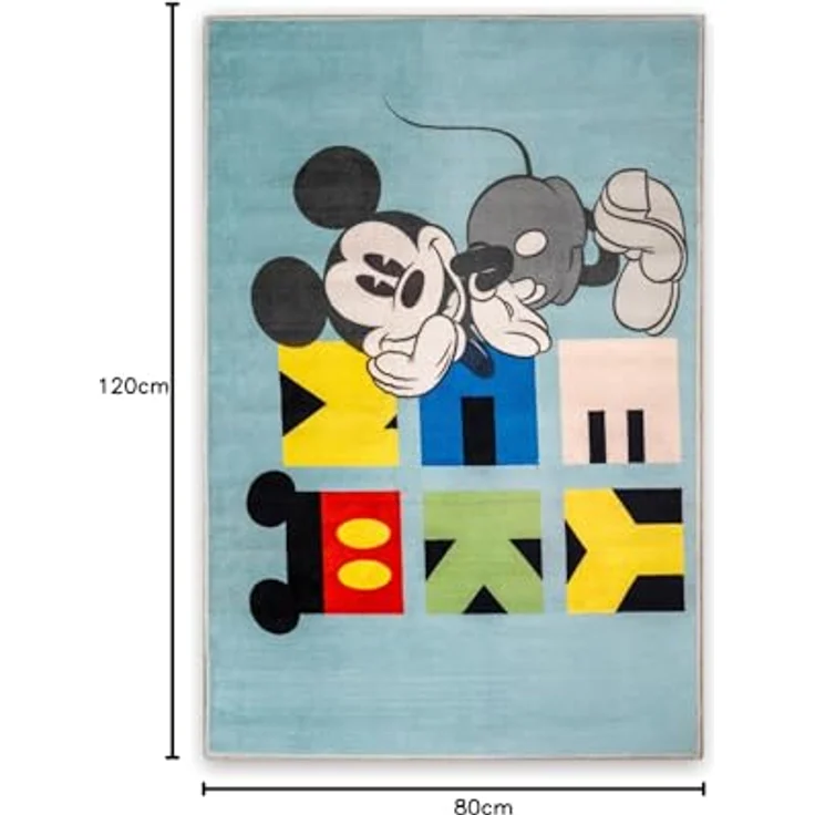 Disney Kinderteppich Disney Home - 80x120 cm - Spiderman, Cars, Frozen, Mickey, Minnie, Rechteckig, Höhe: 5 mm – Bild 11