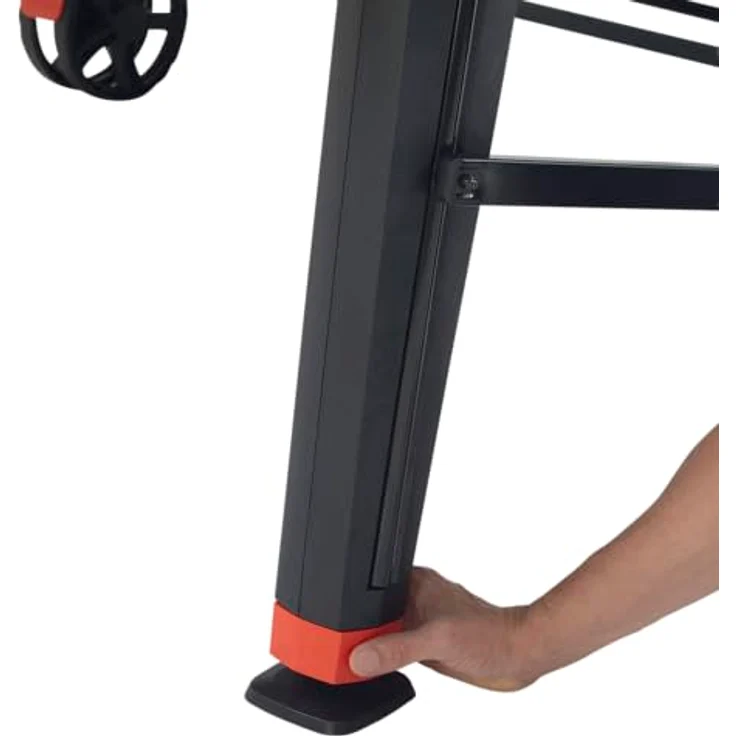 Cornilleau Outdoor Tischtennisplatte 700X, robuste Melaminharz-Oberfläche, DSI-Verriegelungsmechanismus, verstellbare Füße und integrierte Ablagen – Bild 6