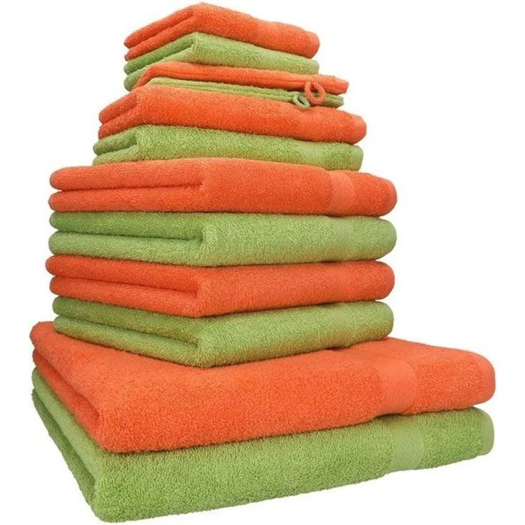 Betz Handtücher Premium Handtuch-Set 12-tlg, 100% Baumwolle (Set, 12-St), Duschtücher,Handtücher, Gästetücher, Seiftücher,Waschhandschuhe – Bild 4