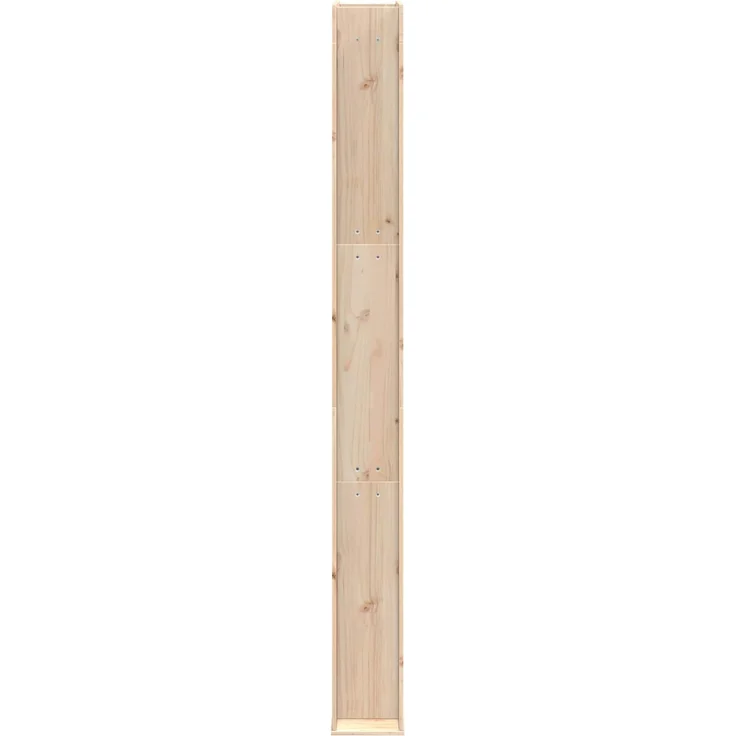 vidaXL Gartendusche 226 cm Massivholz Kiefer und Edelstahl Natur 886336 – Bild 5
