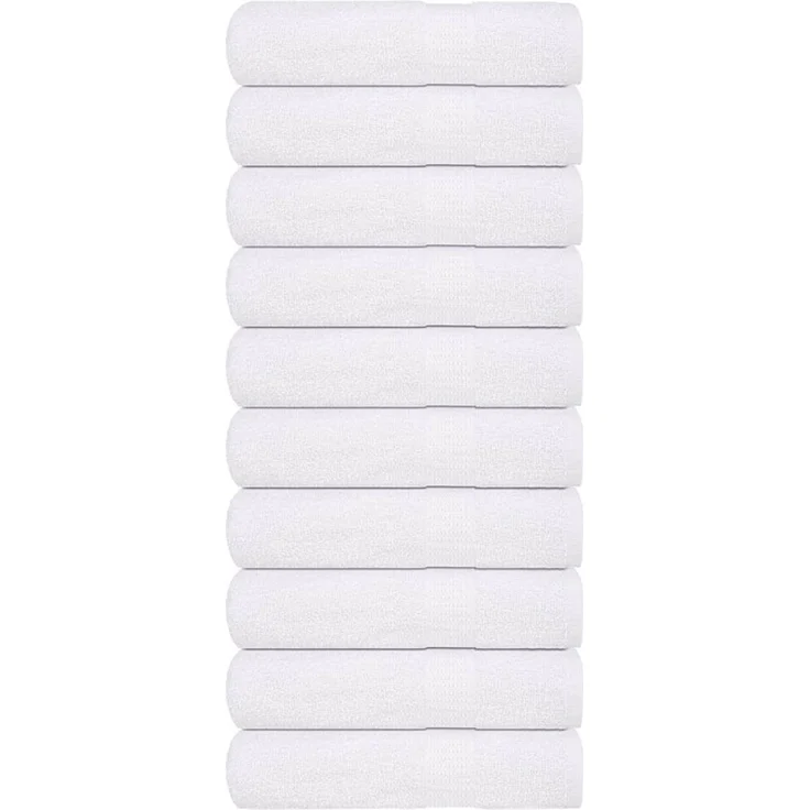 vidaXL Duschtücher FROGN 10 Stk. Weiß 70x140 cm 360 g/m² 136655 – Bild 1