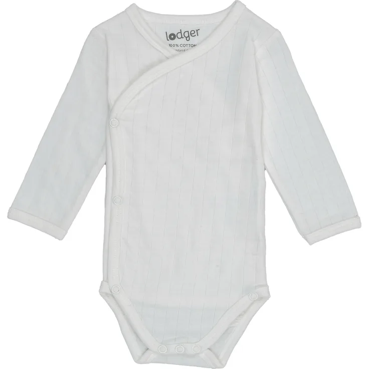 Lodger Solid Wickelbody Langarm - Gr. 50 - Cloud D