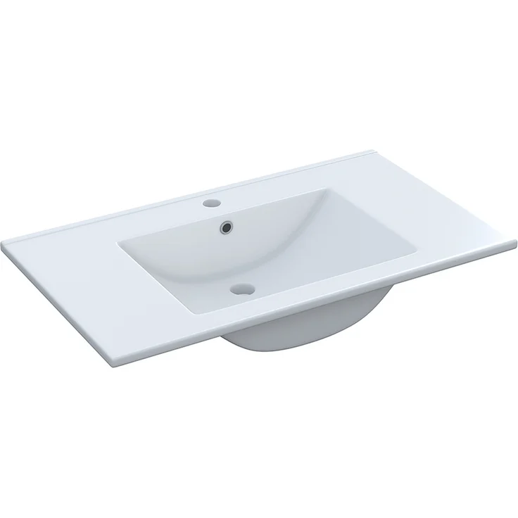 Badezimmer-Set >ATHENA< in weiß glänzend - 80x86x45 (BxHxT) – Bild 7