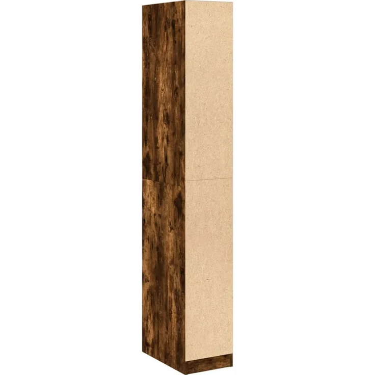 vidaXL Kleiderschrank Räuchereiche 30x50x200 cm Holzwerkstoff 3307742 – Bild 7