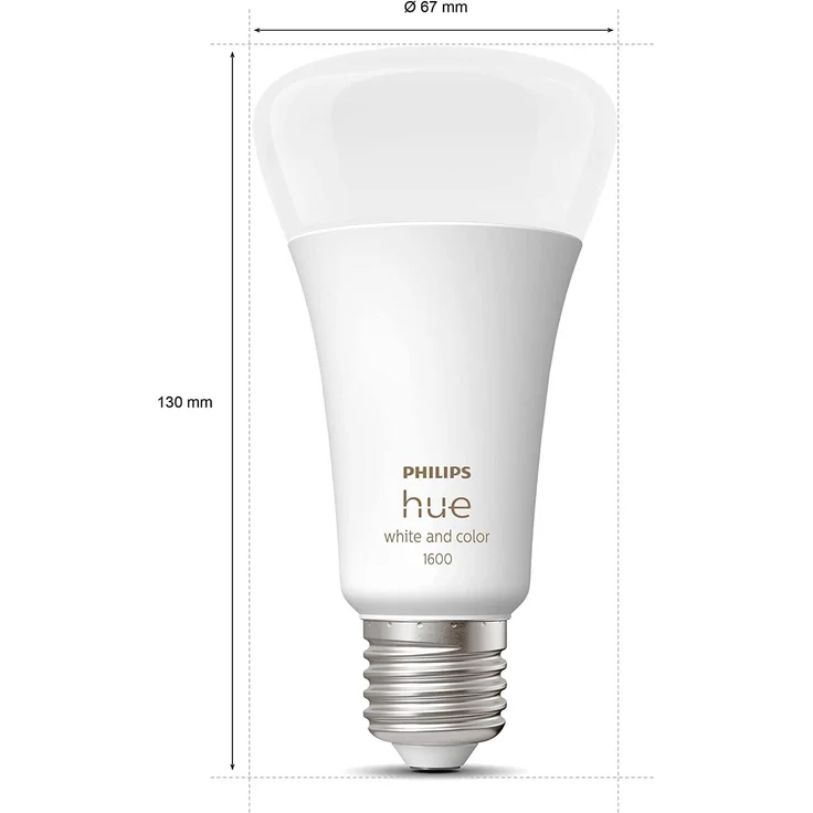 Philips Hue Color A67 E27 1600 Lumen - 1-Pack – Bild 7