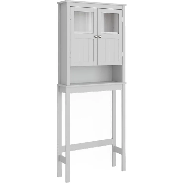 Toilettenschrank Bianco Weiß 69 x 171 cm Vicco – Bild 1