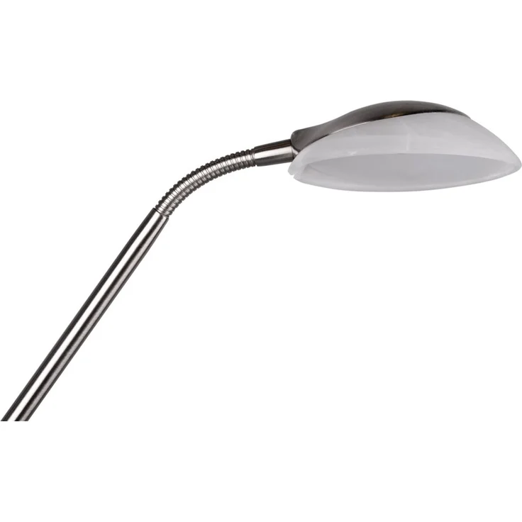 Novel 'ORSON' LED-Stehleuchte, Metall nickel, 32.5 x 180 cm, dimmbar mit Sensordimmer – Bild 6