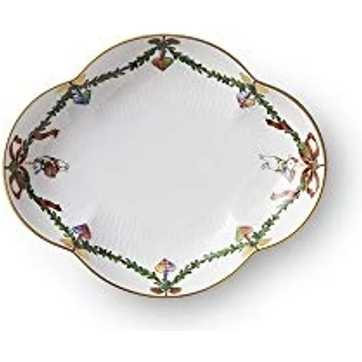 Royal Copenhagen Starfluted Christmas Teller 17,5 cm