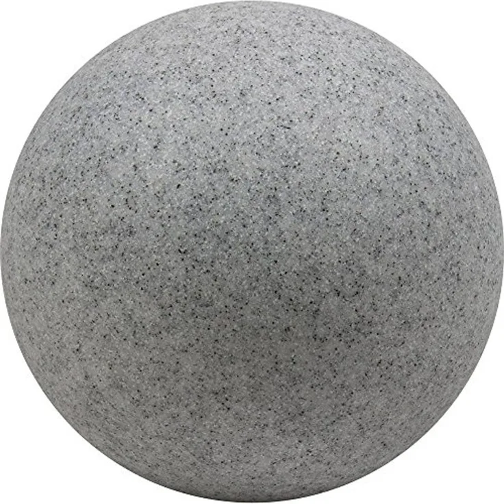 Heitronic Nr. 35958-HE Outdoor LED Leuchtkugel Mundan granit 50cm E27 IP44