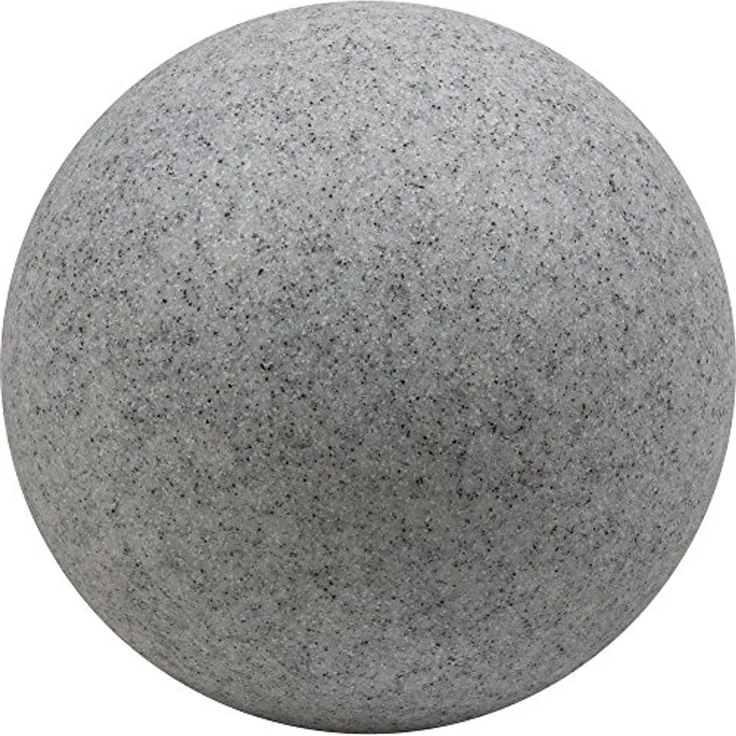Heitronic Nr. 35958-HE Outdoor LED Leuchtkugel Mundan granit 50cm E27 IP44 – Bild 1