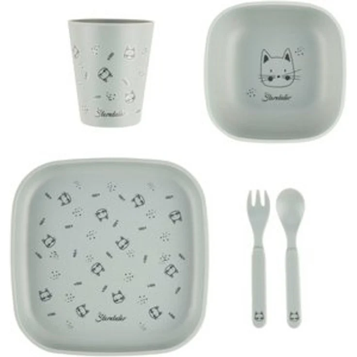 Sterntaler® Kindergeschirr-Set Katze Lilly, Polypropylen – Bild 6