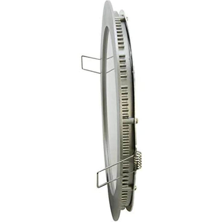 Heitronic Nr. 27639-HE LED Panel Toulouse 145mm Rund 6000K silber dimmbar – Bild 3