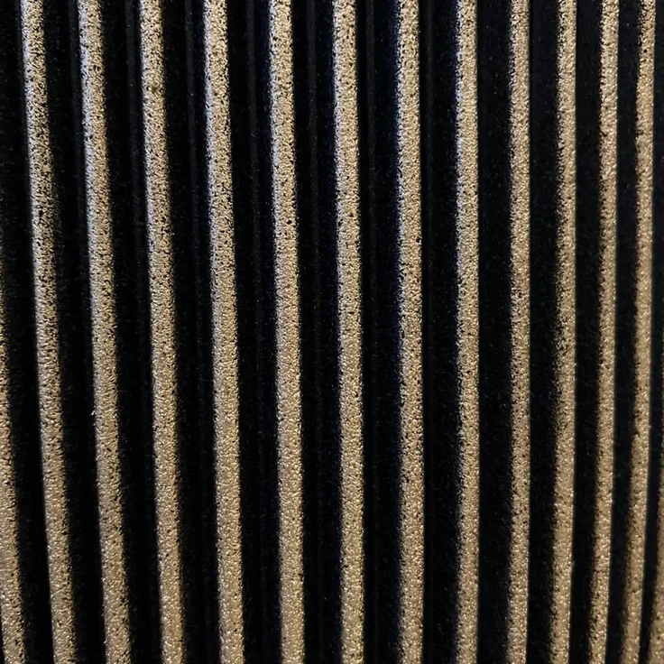 Capi Pflanzgefäß Groove 43x41 cm Schwarz und Golden 445487 – Bild 7