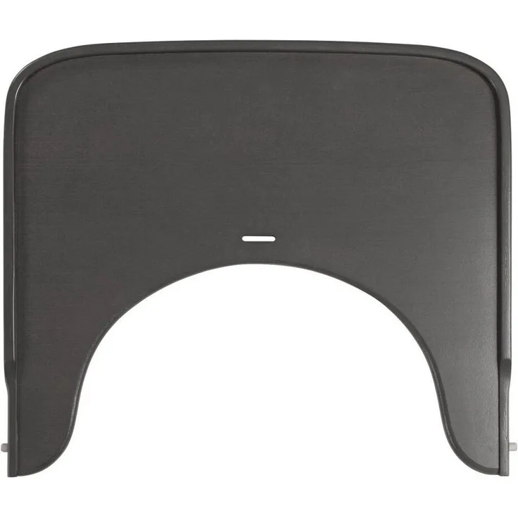 Hauck Alpha Wooden Tray Hochstuhlschale Holzkohle Holz Monochromatisch Traditioneller Hochstuhl Junge/Mädchen
