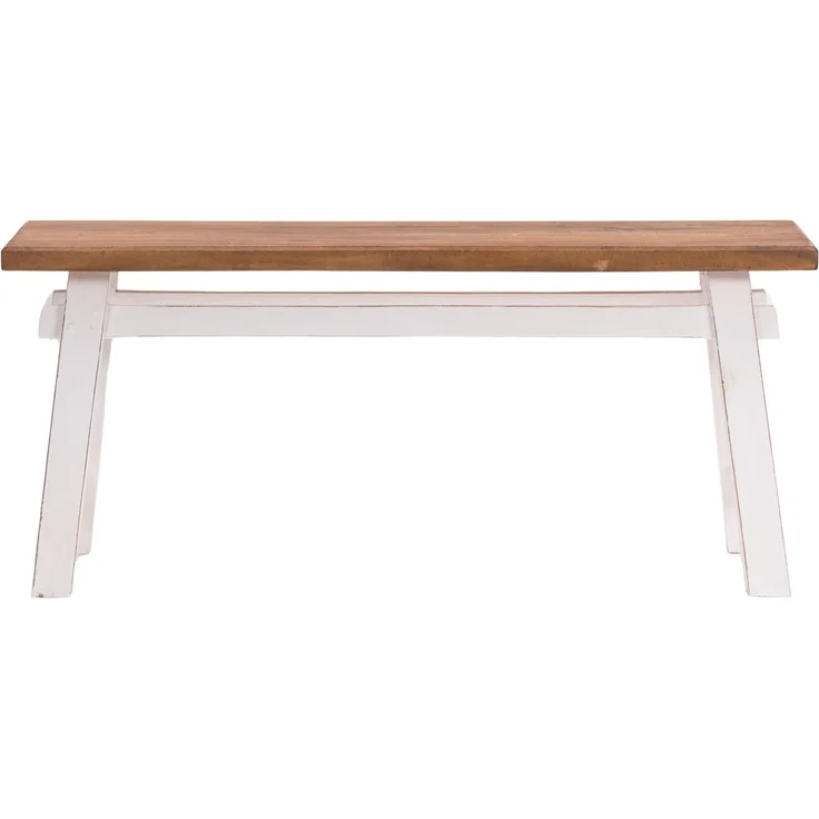 DESIGN DELIGHTS Sitzbank SITZBANK "EAST", Altholz massiv, 118x53x27,5cm (BxHxT), Holzbank, F – Bild 2