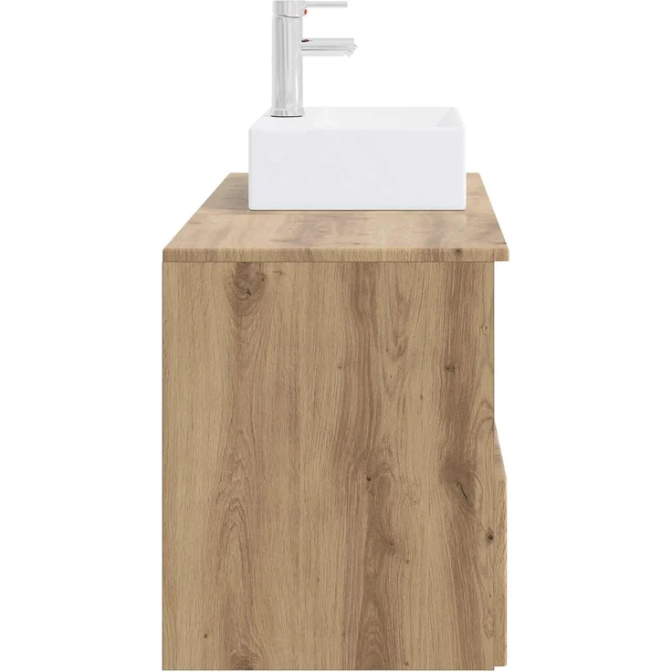 vidaXL Badezimmerschrank-Set 2 stk. Artisan-Eiche 79,5 x 41 x 79,5 cm 3404063 – Bild 5