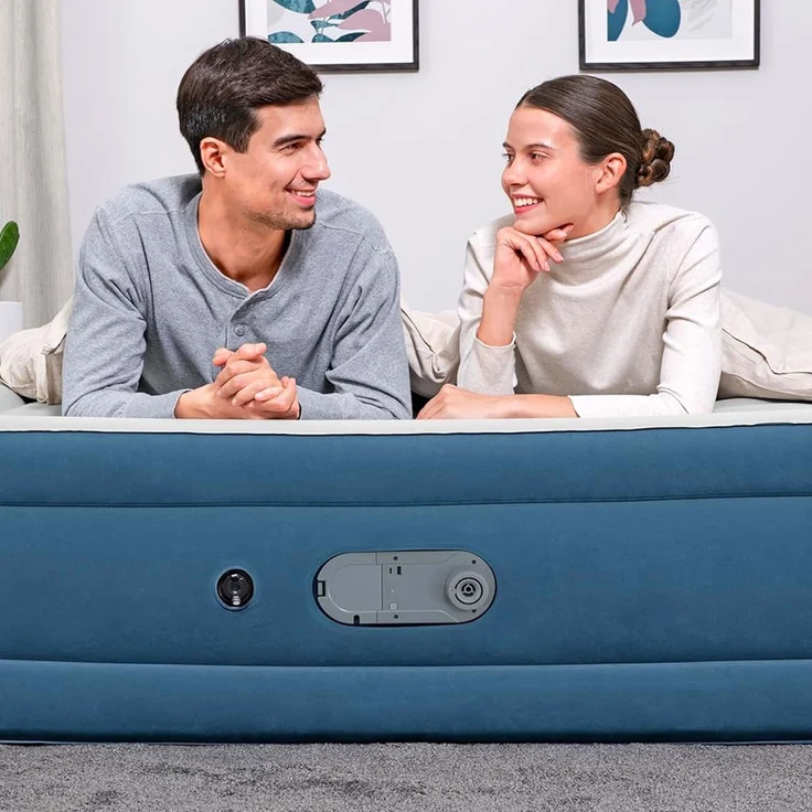 AlwayzAire® Doppelluftbett mit integrierter Doppelpumpe 203 x 152 x 46 cm – Bild 7
