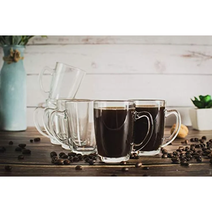 6 Espresso Gläser 90ml Espressotassen Tasse Espressoglas Kaffeegläser Espresso – Bild 5