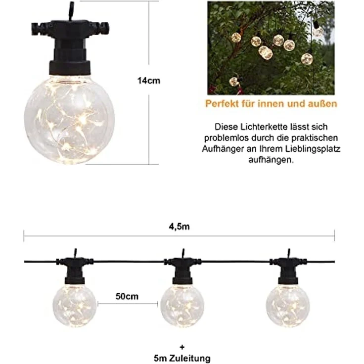 Star LED-Party-Kette 'Big Circus', 10-teilig, – Bild 6