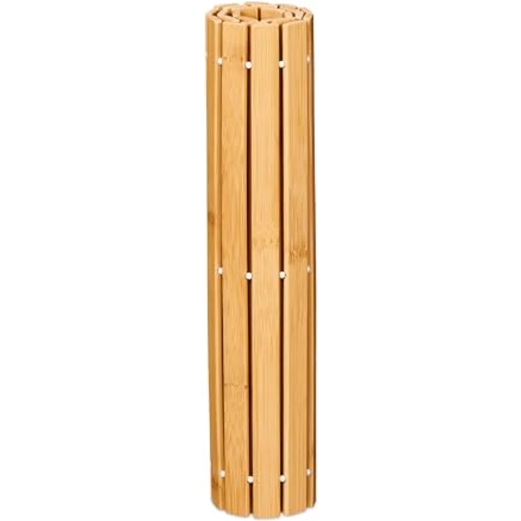 Badvorleger aus Bambus 60x40 cm – Bild 8