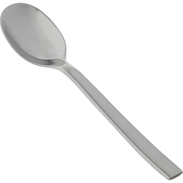Alessi Ovale Kaffeelöffel, Edelstahl, Silber, 12. 5x3. 5x2. 8 cm, 6-Einheiten