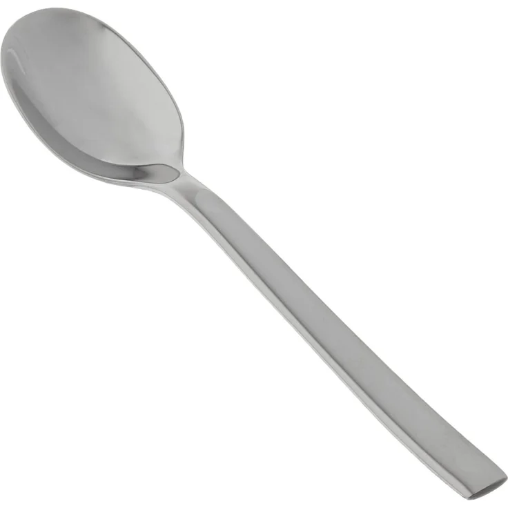 Alessi Ovale Kaffeelöffel, Edelstahl, Silber, 12. 5x3. 5x2. 8 cm, 6-Einheiten – Bild 1