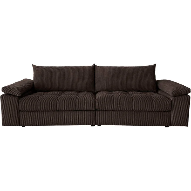 OTTO home Big-Sofa Soft&Cosy Pik XXL, B: 303 cm, Mega Sofa in Cord, Lounge-Komfort mit edler Sitzsteppung, Federkern – Bild 2