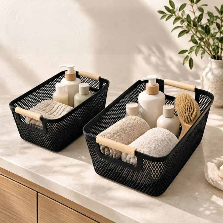 Relaxdays Aufbewahrungskorb 6er Set – Bild 2