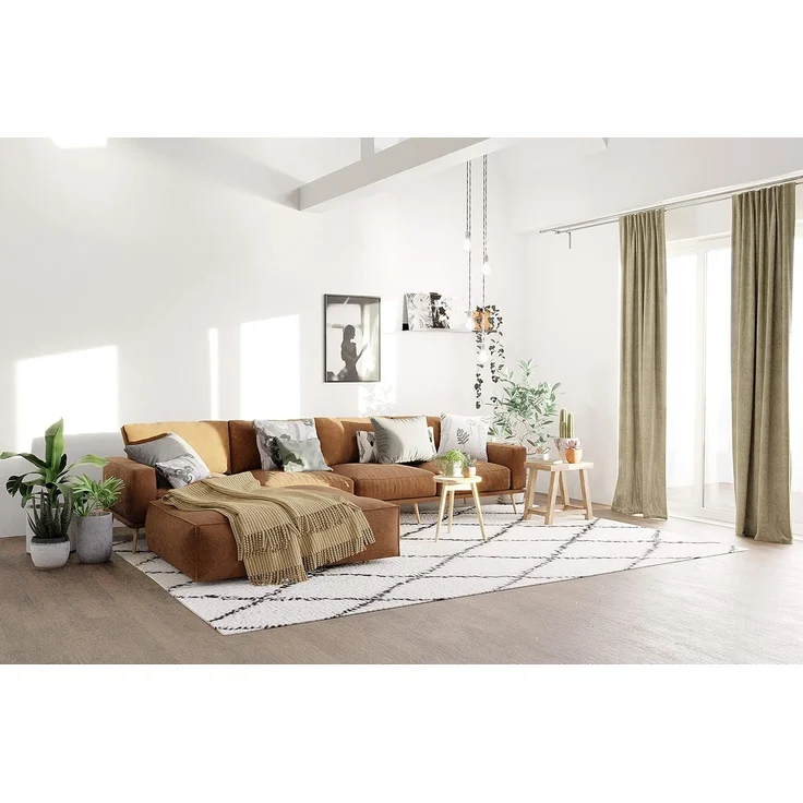 HOMING Vorhang Velia (1 St), verdeckte Schlaufen, blickdicht, Fertigschal – Bild 1