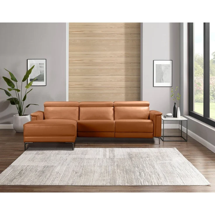 OTTO home Ecksofa LUND, L-Form, 261cm, man. o. elektr. Relaxfunktion (mit USB-A), und Kopfteilverstellung – Bild 5