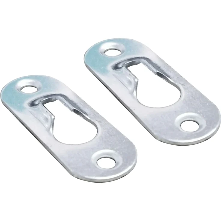 vidaXL 2er-Set hängende Nachttische, Spanplatte weiß, 40 x 30 x 15 cm – Bild 5