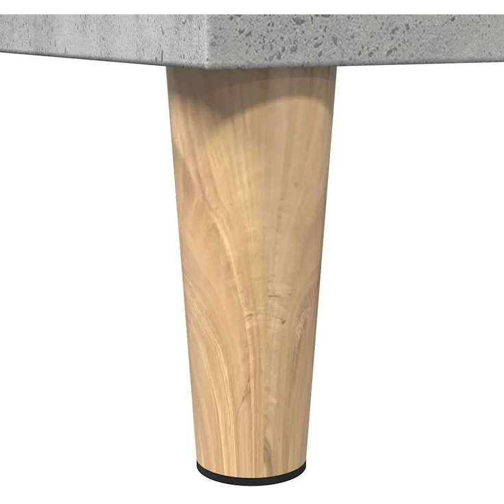 vidaXL Badschrank Betongrau 30x30x190 cm Holzwerkstoff 857101 – Bild 8
