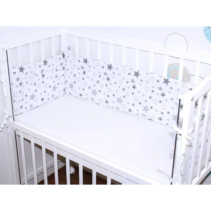 Primawela Bettnestchen Baby 170 cm für Beistellbett 40x90 cm Baby Bettumrandung Luftschutz